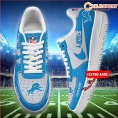 Detroit Lions Stylish Air Low Top AF1 Sneakers - Trendy Fan Gear - soulcals