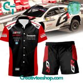 Toyota Gazoo Racing Rally Team Hawaiian Shirt and Shorts - Teesmith