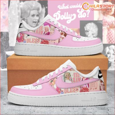 Dolly Parton Inspired Air Low Top AF1 Sneakers Shoes For Men And Women Stylish Footwear - soulcals