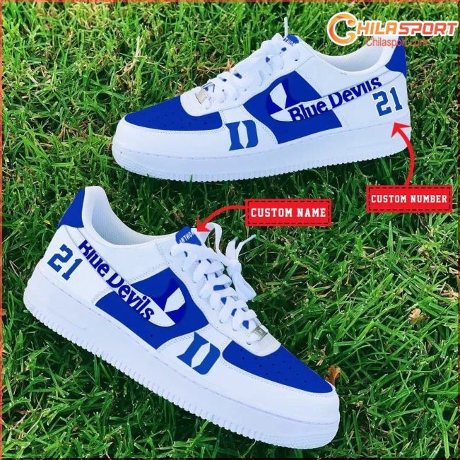 Duke Blue Devils NCAA Air Low Top AF1 Sneakers Shoes For Men Women Stylish Comfort Gift - soulcals