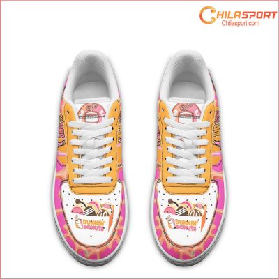 Dunkin Donuts Air Low Top AF1 Sneakers Shoes Stylish Comfort for Men and Women - soulcals