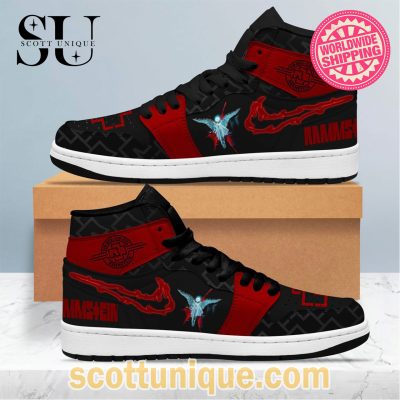 Ein Weg Ein Ziel Rammstein Air Jordan 1 High Top Sneaker -Soulcals.com
