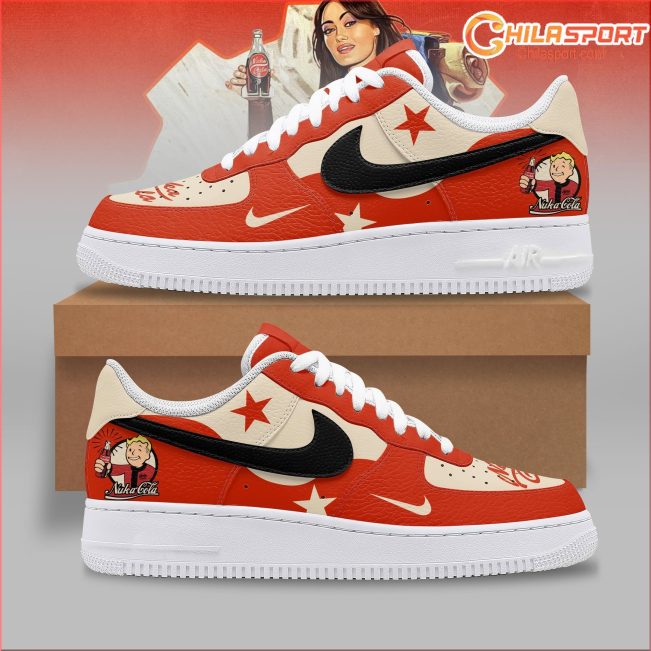 Fallout Nuka Cola Air Low Top AF1 Sneakers Stylish Shoes for Men and Women Collection - soulcals