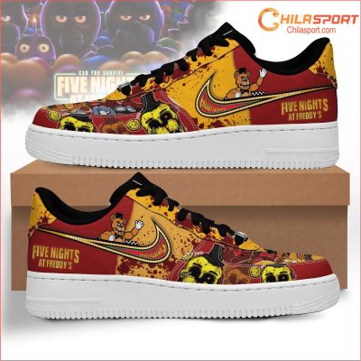 Five Nights At Freddy Air Low Top AF1 Sneakers Shoes For Men And Women Stylish Gift - soulcals