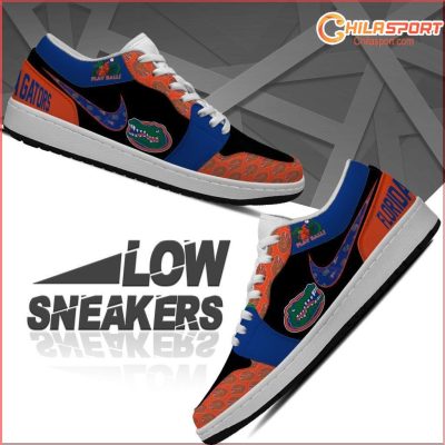 Florida Gators Air Jordan 1 Low Sneakers Stylish Shoes for Men and Women - soulcals