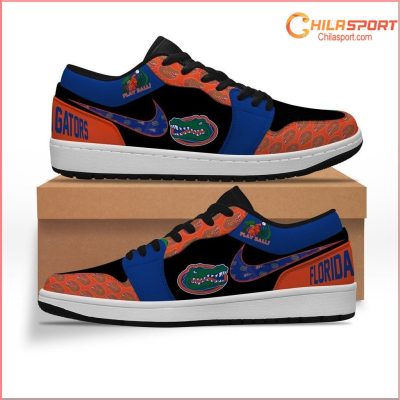 Florida Gators AJ1 Low Sneakers Stylish Shoes for Men and Women - Shop Now - soulcals