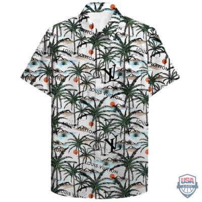 Louis Vuitton Combo Hawaiian Shirt And Short 35 - Hot Sale 2025