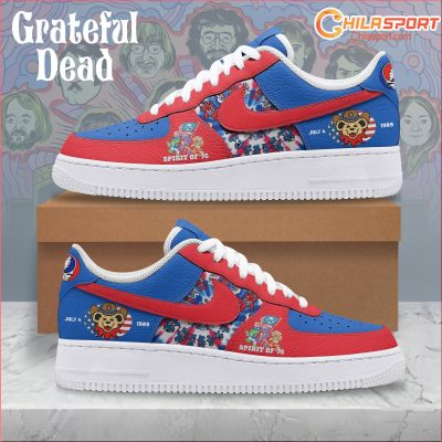 Grateful Dead Air Low Top AF1 Sneakers for Men and Women Stylish Footwear Collection - soulcals