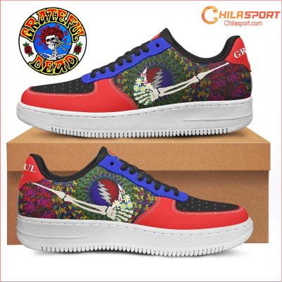 Grateful Dead Inspired Low Top Sneakers Shoes Stylish Apparel for Men and Women - soulcals