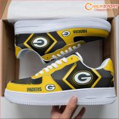 Green Bay Packers AF1 Shoes Stylish Comfortable Fan Gift - soulcals