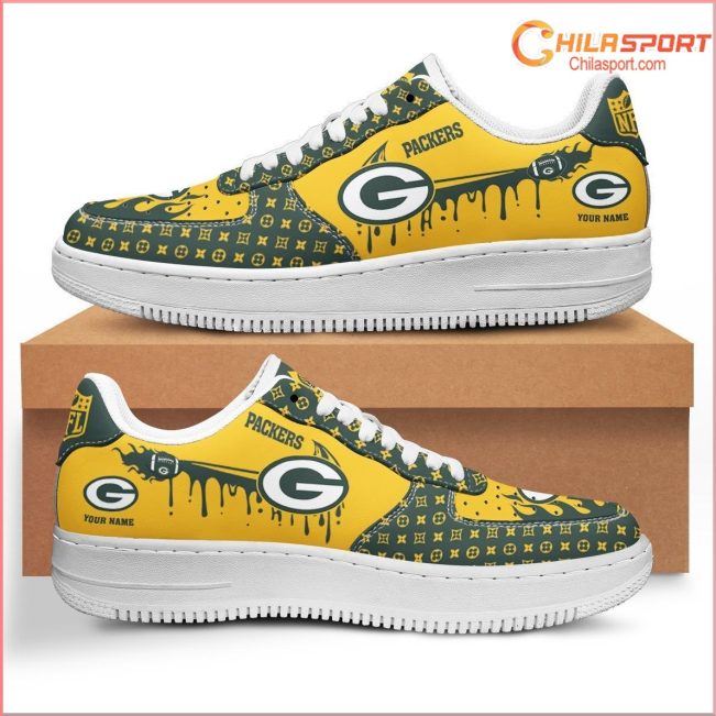 Green Bay Packers AF1 Shoes Stylish Fan Gear Collection - soulcals