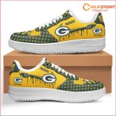 Green Bay Packers AF1 Shoes Stylish Fan Gift Idea - soulcals