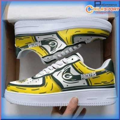 Green Bay Packers Air Low Top AF1 Sneakers - Stylish Fan Gear Sale - soulcals