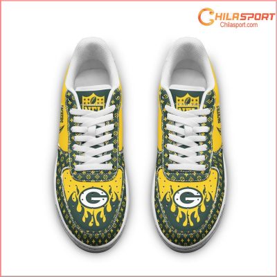 Green Bay Packers Air Low Top AF1 Sneakers Stylish Trendy AF1 Gift New Arrival - soulcals