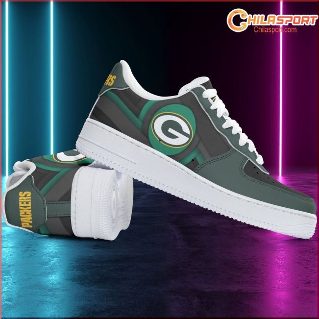 Green Bay Packers NFL Air Low Top AF1 Sneakers Shoes Stylish Comfortable Fan Apparel Gifts - soulcals