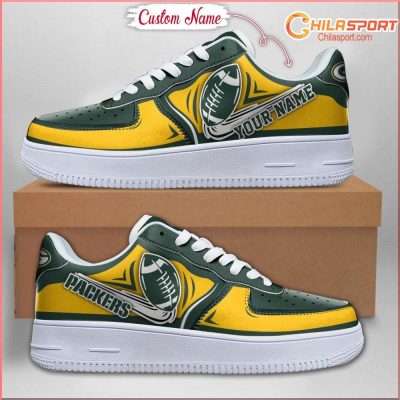 Green Bay Packers NFL Air Low Top AF1 Sneakers Stylish Athletic Shoes Gift for Men and Women - soulcals