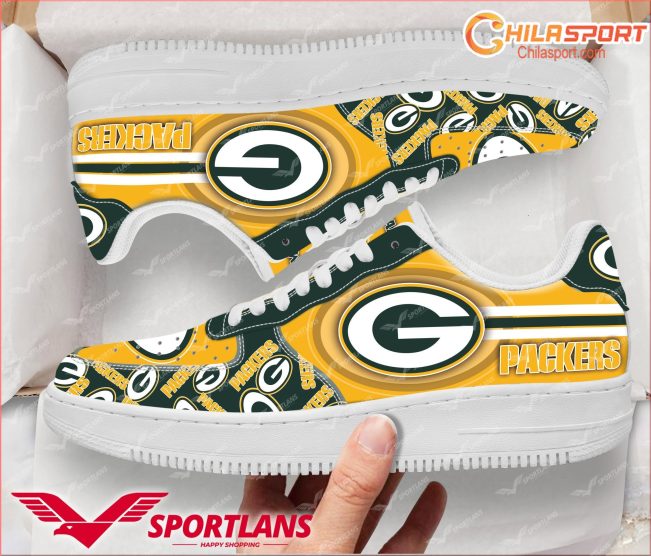 Green Bay Packers NFL Air Low Top AF1 Sneakers Stylish Comfortable Shoes Perfect Gift For Men And Wo - soulcals