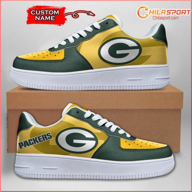 Green Bay Packers NFL Air Low Top AF1 Sneakers Stylish Footwear For Men and Women Gift Idea - soulcals