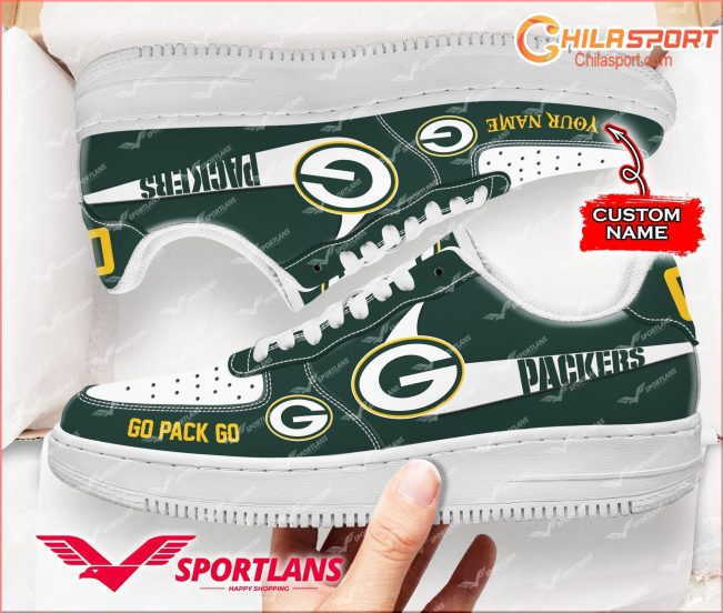 Green Bay Packers NFL Air Low Top AF1 Sneakers Stylish Shoes Gift for Men and Women Fans - soulcals