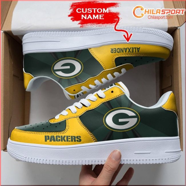 Green Bay Packers Stylish Trendy Air Low Top AF1 Sneakers Gift - soulcals