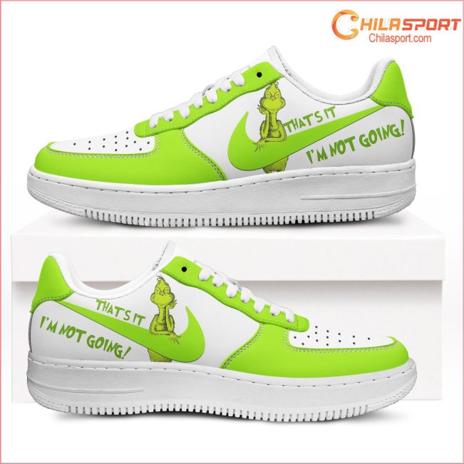 Grinch Air Low Top AF1 Sneakers Stylish Shoes for Men and Women Gift Ideas - soulcals