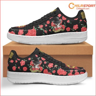 Guns N' Roses Air Low Top AF1 Sneakers Stylish Shoes For Men And Women Official - soulcals