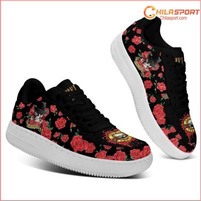 Guns N' Roses Air Low Top AF1 Sneakers Stylish Shoes For Men And Women Official - soulcals