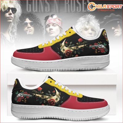 Guns N' Roses Air Low Top AF1 Sneakers Stylish Shoes For Men And Women Perfect Gift - soulcals