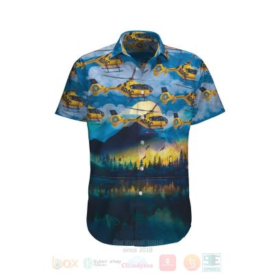 German Adac Luftrettung Eurocopter Ec-135P-2 Hawaiian Shirt, Short - Hot Sale 2025