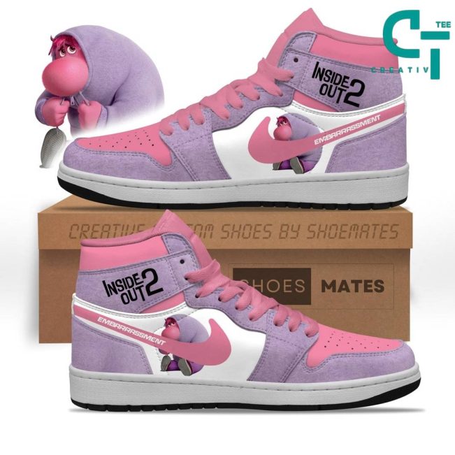 Inside Out 2 Embarassment Air Jordan 1 Sneaker - soulcals.com