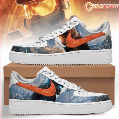 Halo Five Air Low Top AF1 Sneakers Stylish Athletic Shoes For Men And Women - soulcals