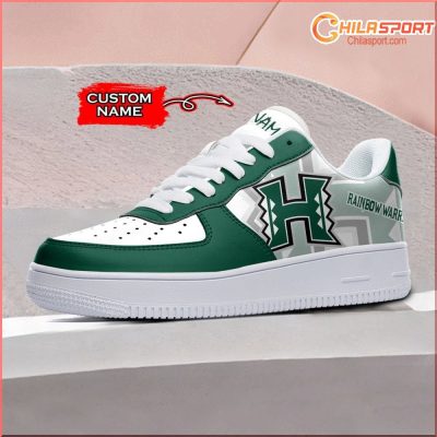 Hawaii Rainbow Warriors NCAA Air Low Top AF1 Sneakers Stylish and Comfortable Shoes for Men and Wome - soulcals