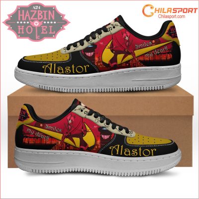 Hazbin Hotel Inspired Stylish Air Low Top AF1 Sneakers Shoes for Men and Women - soulcals