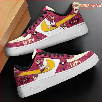 Hazbin Hotel Themed Comfortable Air Low Top AF1 Sneakers Shoes For Men and Women - soulcals