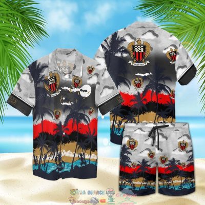 Nice Fc Palm Tree Hawaiian Shirt Beach Shorts - Hot Sale 2025