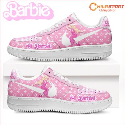 Hi Barbie Air Low Top AF1 Sneakers Shoes for Men and Women Stylish Footwear - soulcals