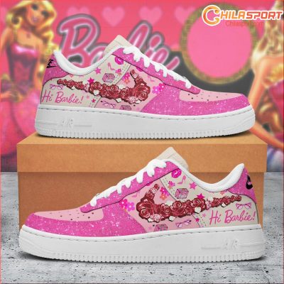 Hi Barbie Air Low Top AF1 Sneakers - Stylish Trendy Shoes for Men & Women - soulcals