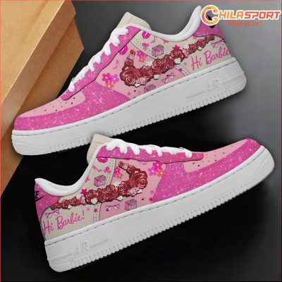Hi Barbie Air Low Top AF1 Sneakers - Stylish Trendy Shoes for Men & Women - soulcals