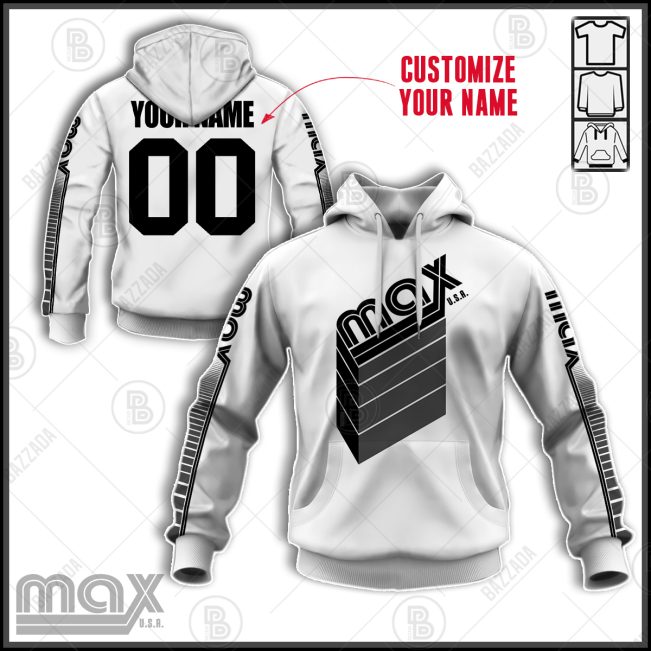 USA MAX TEAM OLD SCHOOL BIKE JERSEY CLASSIC BMX JERSEY RACE BIKE SHIRT VINTAGE- Personalize name and number
