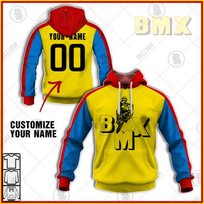 OLD SCHOOL BIKE JERSEY CLASSIC BMX JERSEY RACE BIKE SHIRT VINTAGE 002- Personalize name and number