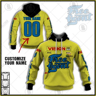 FREEAGENT TEAM YELLOW OLD SCHOOL BIKE JERSEY CLASSIC BMX JERSEY RACE BIKE SHIRT VINTAGE- Personalize name and number