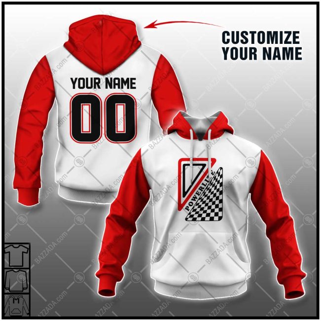 Powerlite TEAM 003 OLD SCHOOL BIKE JERSEY CLASSIC BMX JERSEY RACE BIKE SHIRT VINTAGE- Personalize name and number