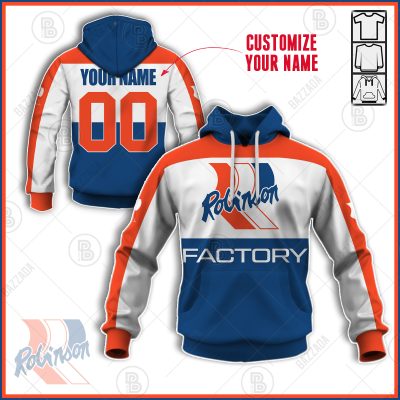 ROBINSON OLD SCHOOL BIKE JERSEY CLASSIC BMX JERSEY RACE BIKE SHIRT VINTAGE- Personalize name and number