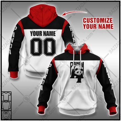 PANDA RACING TEAM OLD SCHOOL BIKE JERSEY CLASSIC BMX JERSEY RACE BIKE SHIRT VINTAGE- Personalize name and number