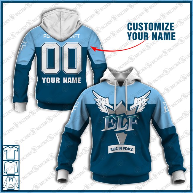 ELF RACING TEAM 002 OLD SCHOOL BIKE JERSEY CLASSIC BMX JERSEY RACE BIKE SHIRT VINTAGE- Personalize name and number