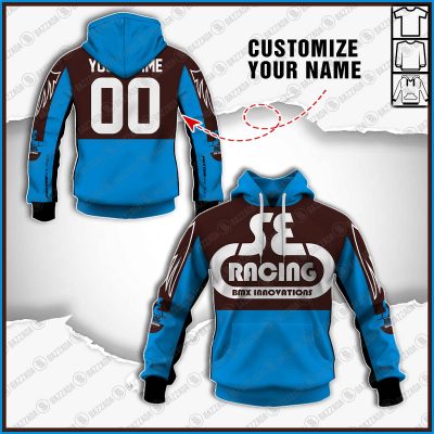 SE RACING TEAM 001 OLD SCHOOL BIKE JERSEY CLASSIC BMX JERSEY RACE BIKE SHIRT VINTAGE- Personalize name and number
