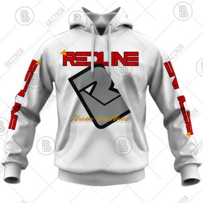 REDLINE TEAM WHITE OLD SCHOOL BIKE JERSEY CLASSIC BMX JERSEY RACE BIKE SHIRT VINTAGE- Personalize name and number
