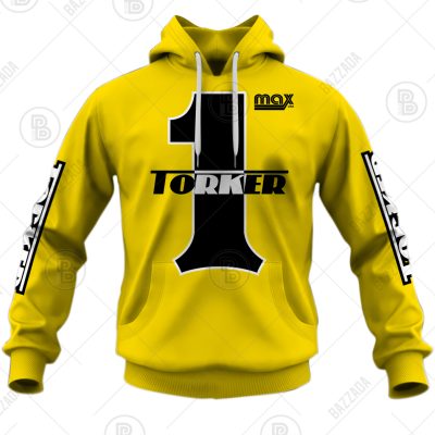 TORKER ONE MAX USA TEAM YELLOW OLD SCHOOL BIKE JERSEY CLASSIC BMX JERSEY RACE BIKE SHIRT VINTAGE- Personalize name and number