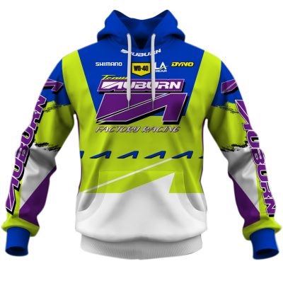 AUBURN FACTORY RACING TEAM 001 OLD SCHOOL BIKE JERSEY CLASSIC BMX JERSEY RACE BIKE SHIRT VINTAGE- Personalize name and number