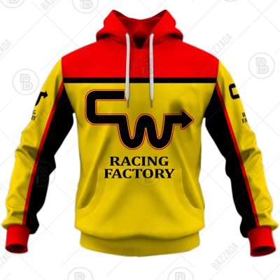 CW RACING FACTORY YELLOW OLD SCHOOL BIKE JERSEY CLASSIC BMX JERSEY RACE BIKE SHIRT VINTAGE- Personalize name and number